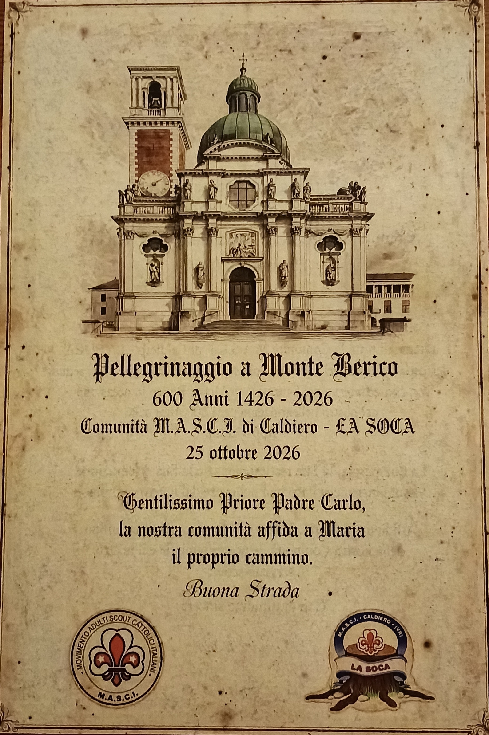 Pergamena di Padre Carlo