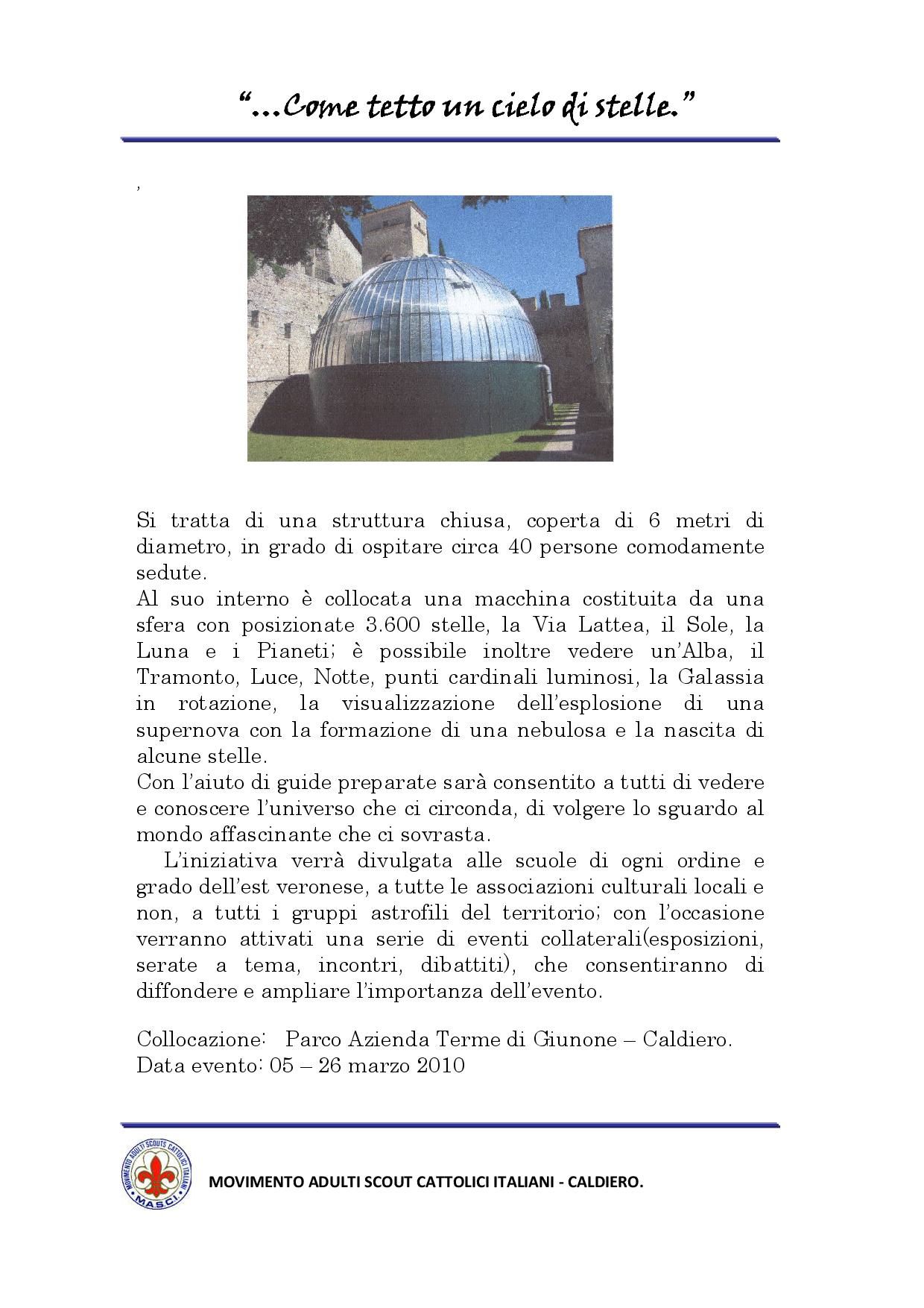 Descrizione Planetario