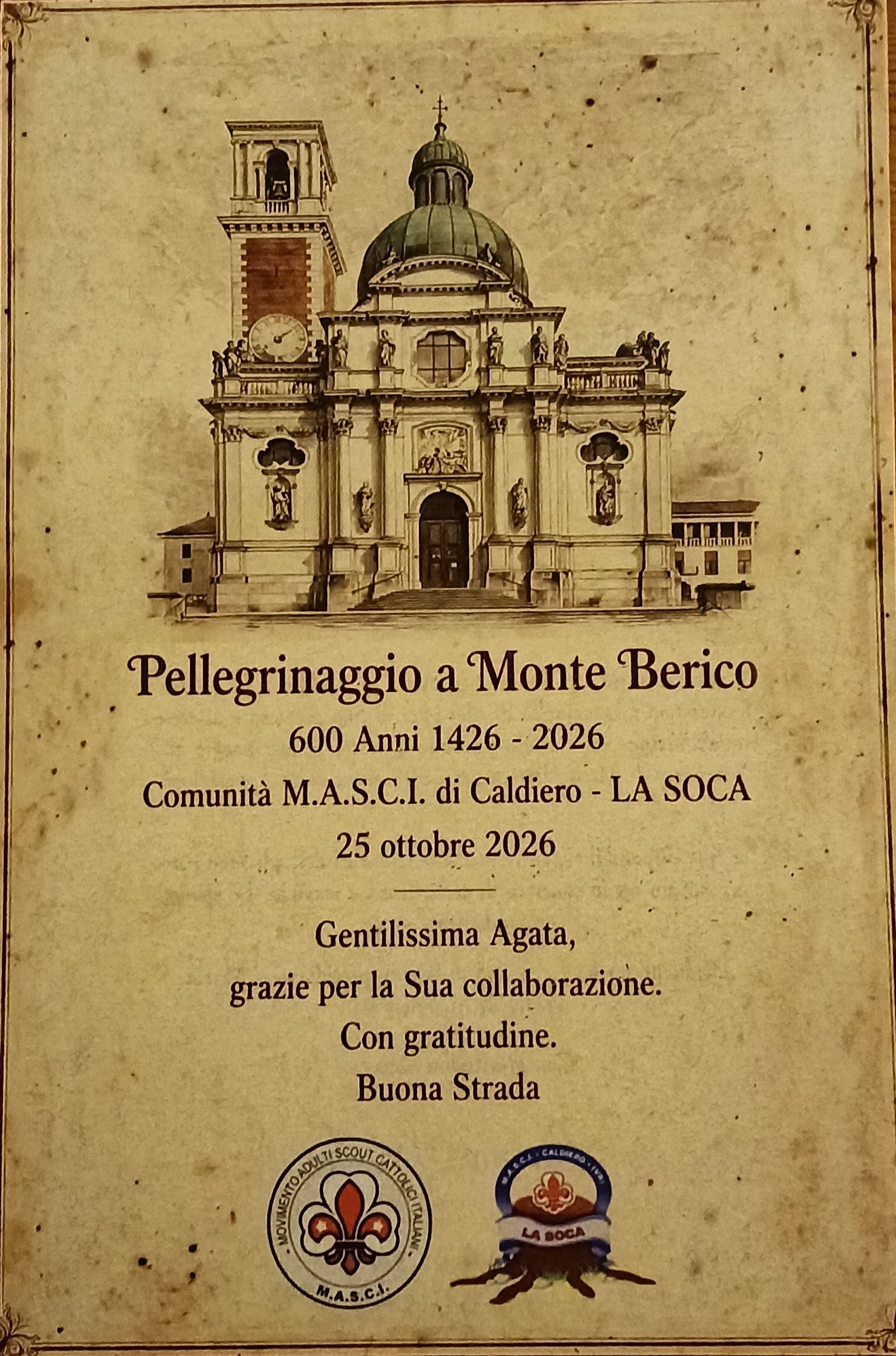 Pergamena della signora Agata
