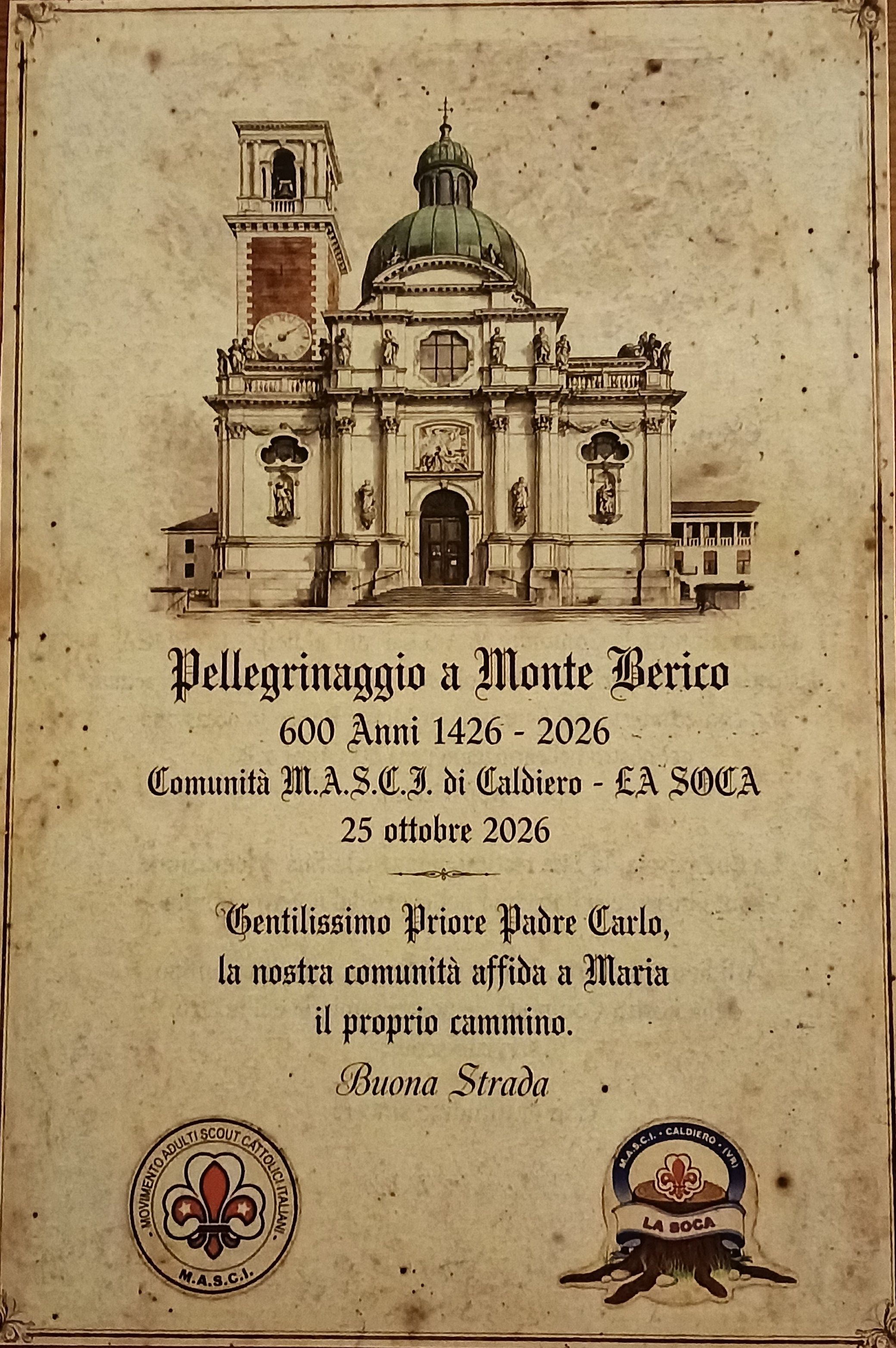Pergamena di Padre Carlo